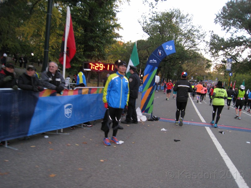 2014 NYRR Marathon 0509.jpg - The 2014 New York Marathon on November 2nd. A cold and blustery day.